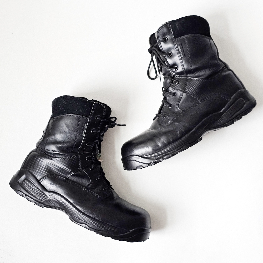 5.11 Tactical A.T.A.C. Shield 8" Waterproof Steel Toe Side Zip Work Boots 10.5